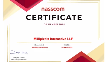 Millipixels Interactive - Award 2