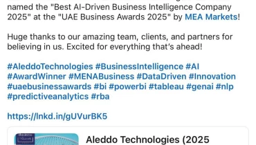 Aleddo LLC - Award 1