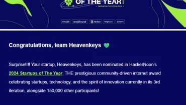 Heavenkeys Ltd. - Award 3