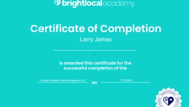 Durham Web Designer - Award 2