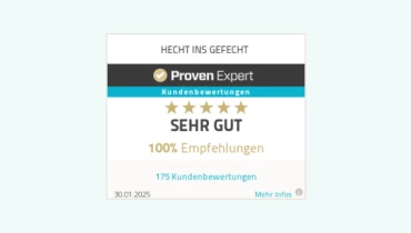 HECHT INS GEFECHT - Award 9