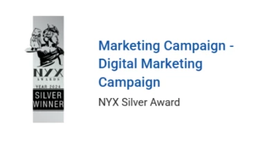 80/20 Digital - Award 9