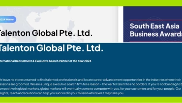 Talenton Global Pte. Ltd. - Award 1