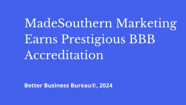 MadeSouthern Marketing - Award 1