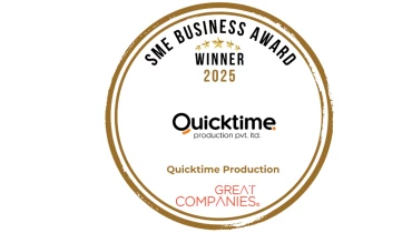Quicktime Production Pvt. Ltd. - Award 2