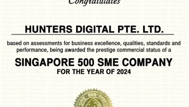 Hunters Digital - Award 1