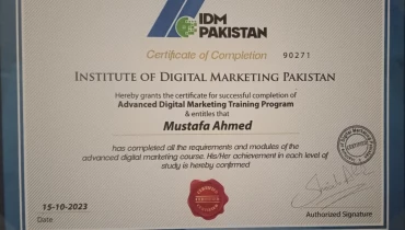 Webify Digital - Award 1