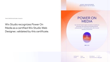 Power On Web Design - Award 1