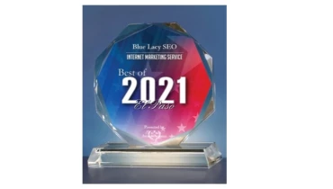 Blue Lacy SEO - Award 2