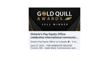 Stories and Strategies Podcast Productions - Award 1