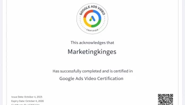 Marketing kinges - Award 1