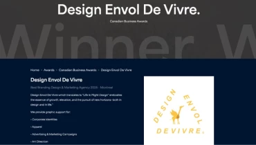 Design Envol De Vivre - Award 2