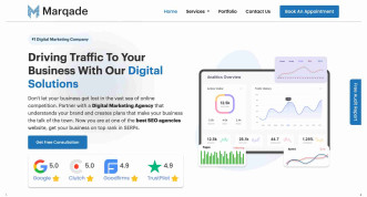 Marqade Homepage