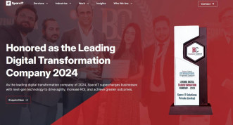 Sparx IT Homepage
