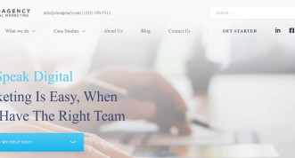 Exo Agency Homepage