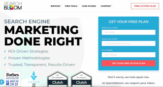 Searchbloom Homepage