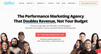 KlientBoost Homepage