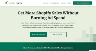 Digital Darts Homepage