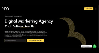 Bird Marketing Homepage