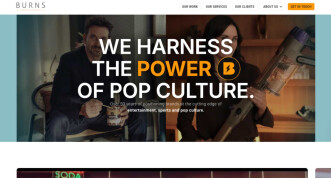 Burns Entertainment Homepage