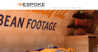 Bespoke Sports & Entertainment Homepage
