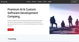 Accedia Homepage