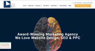 Funnel Boost Media Homepage