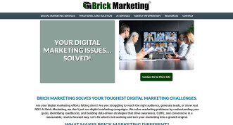 Brick Marketing Homepage