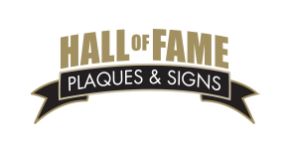 Hall of Fame Plaques & Signs