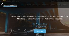 Painted Oem Parts