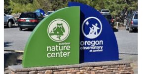Sunriver Nature Center & Observatory - ID, Signage
