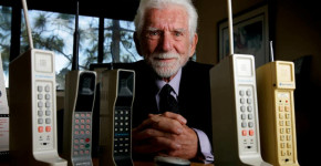 Marty Cooper, inventor of the cell phone