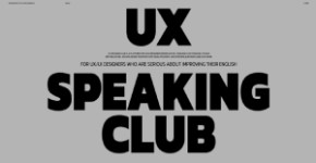 UX SPEAKING CLUB