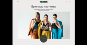 Trouser suits by Yulia Perederieva