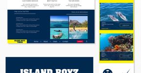 Island Boyz Tours Responsive Web Design