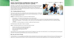 Quick Truck Permits & Authorties