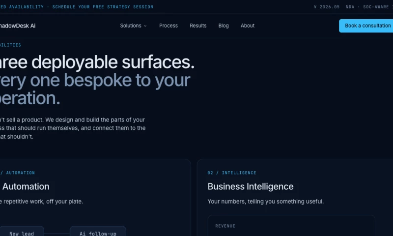 ShadowDesk Ai - Photo - 2