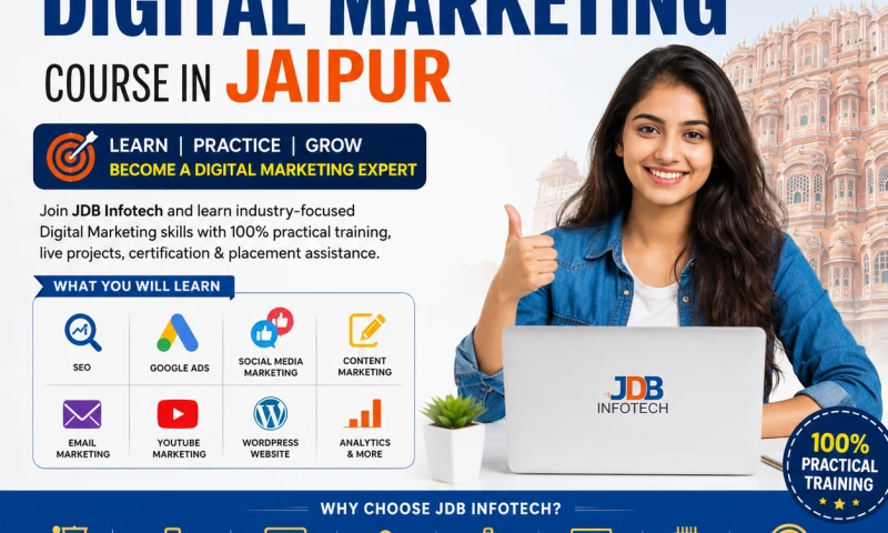 Jdb Infotech - Web Development Course in Jaipiur | Digital Marketing Course in Jaipur - Photo - 2