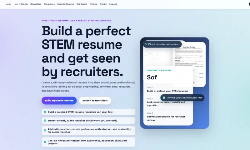 MY STEM RESUME - Photo - 3