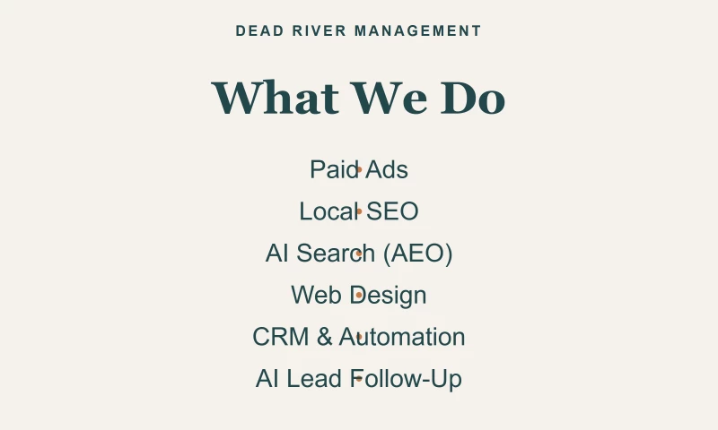 DeadRiver Management - Photo - 2