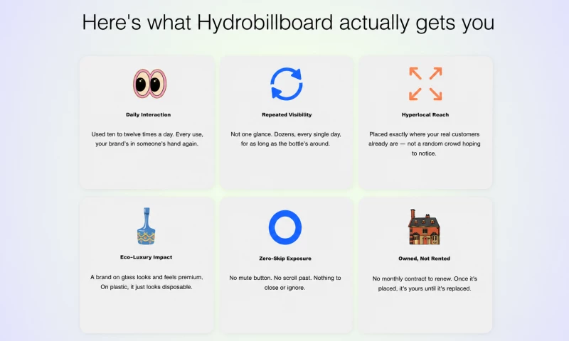 Hydrobillboard - Photo - 2