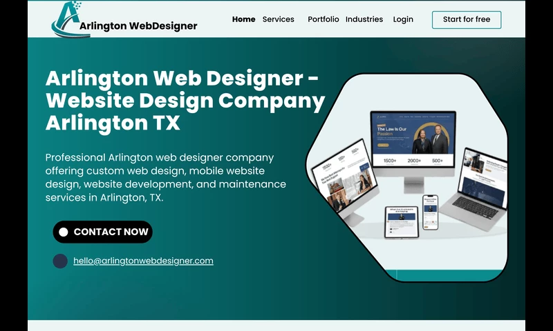Arlington Web Designer - Photo - 2