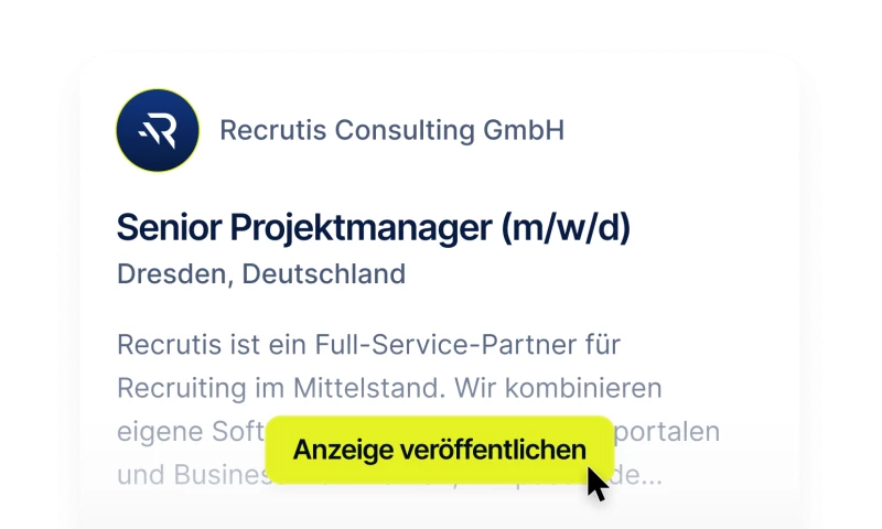 Recrutis Consulting GmbH - Photo - 2