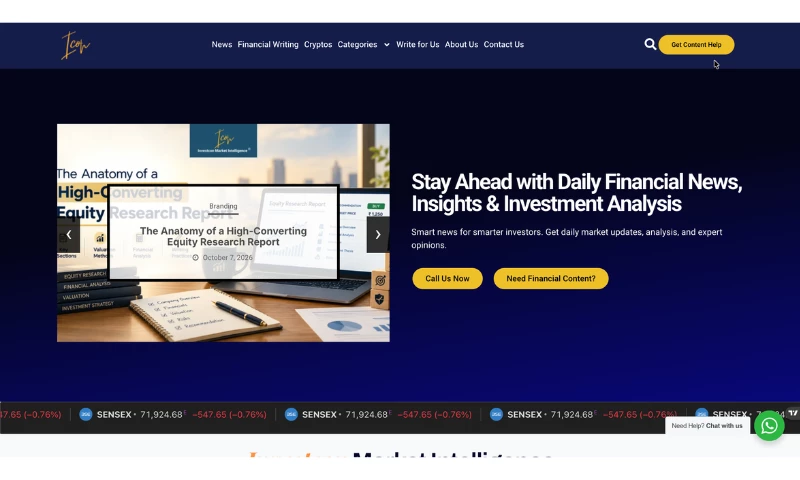 Investcon Market Intelligence - Photo - 2