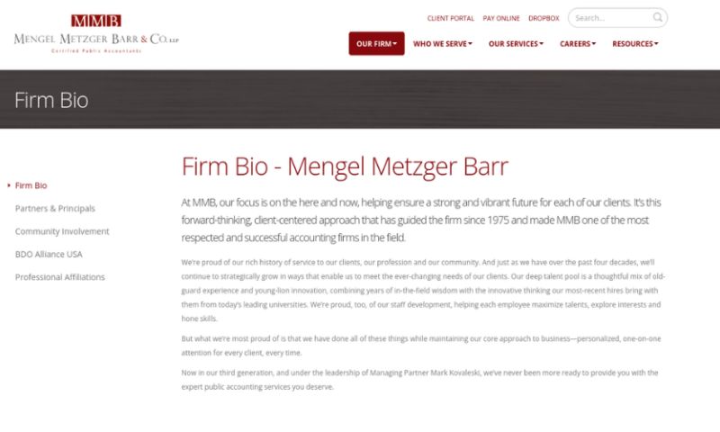 Mengel Metzger Barr CPA - Photo - 2