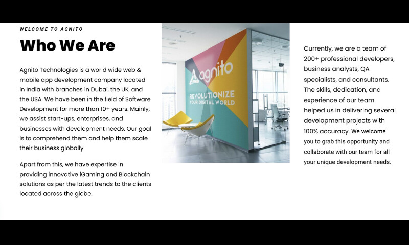 Agnito Technologies Pvt. Ltd. Reviews and Clients | DesignRush
