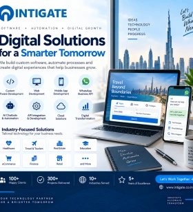 Intigate Technologies is a software development and digital solutions company based in Noida, India.