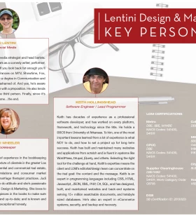 LDM team members AJ Lentini, Keith Hollingshead, and Judi Wheeler