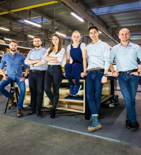 Several engineers with a designers' spirit and designers with engineering experience.