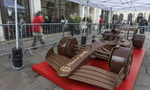 KitKat's life-sized Chocolate Car